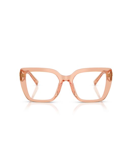Dolce & Gabbana Black Dg3441 3226 Optical Frames Acetate Transparent Squared Normal