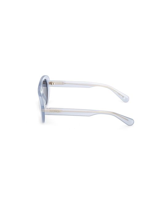 MAX&Co. Black Mo0148 84V Sunglasses Injected Round Normal