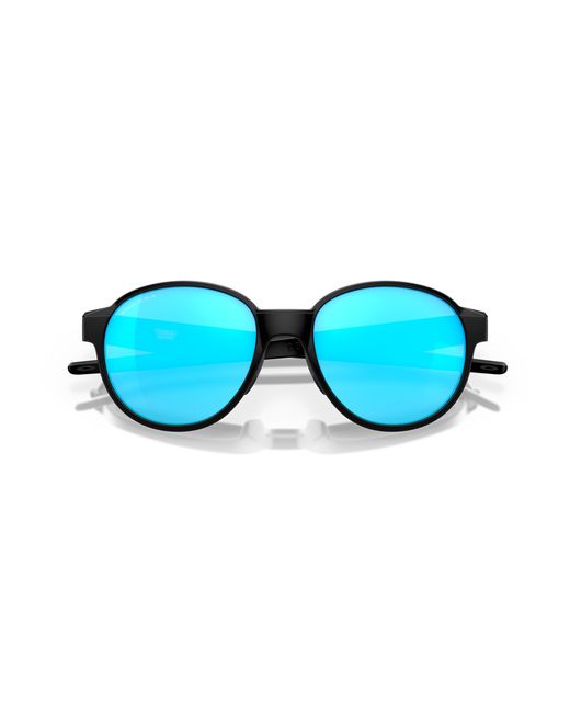 Oakley Blue Oo4144 Coinflip 414402 Sunglasses Metal Round Normal Prizm for men