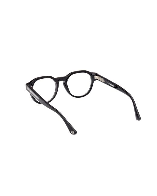 Web Black We5421 005 Optical Frames Acetate Round Normal
