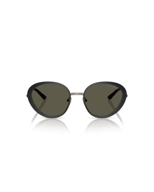 Emporio Armani Black Ea2177 300187 Sunglasses Metal Geometric Normal