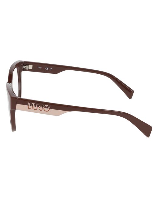 Liu Jo Black Lj2820 200 Optical Frames Bio-Inject Geometric Normal