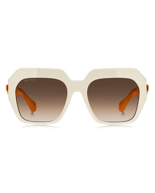 Etro Black 0043/S Ixn/Ha Sunglasses Acetate Squared Normal Shaded