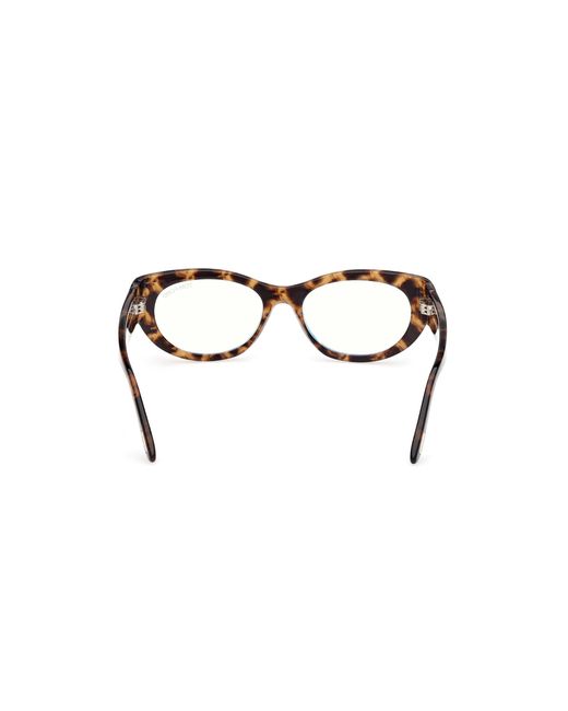 Tom Ford Black Ft6133-B 055 Optical Frames Acetate Round Normal