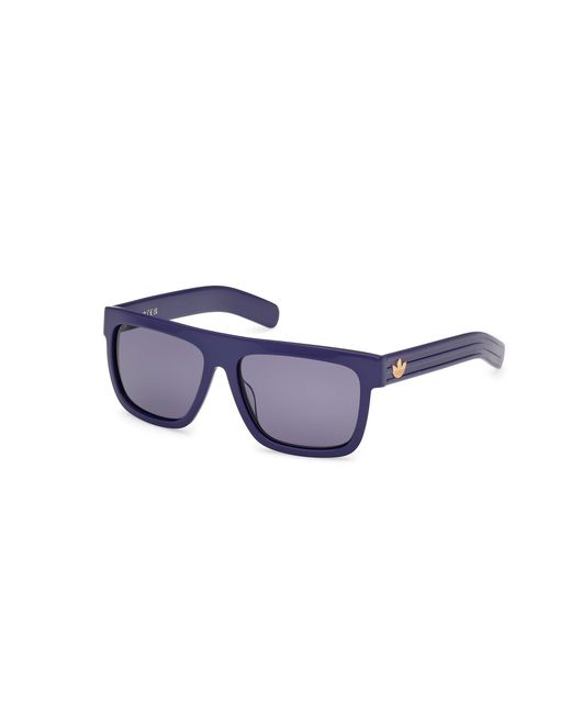Adidas Black Or0127 90V Sunglasses Acetate Squared Normal