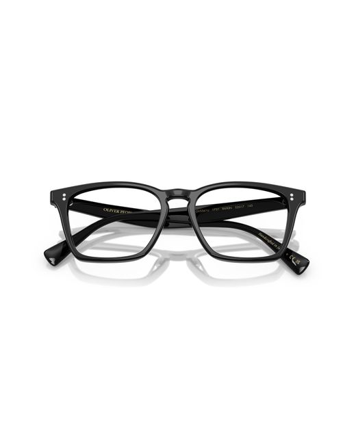Oliver Peoples Black Ov5561U Rafkin 1731 Optical Frames Acetate Transparent Squared Normal for men
