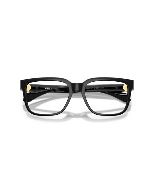 Versace Black Ve3377U Gb1 Optical Frames Injected Squared Normal for men