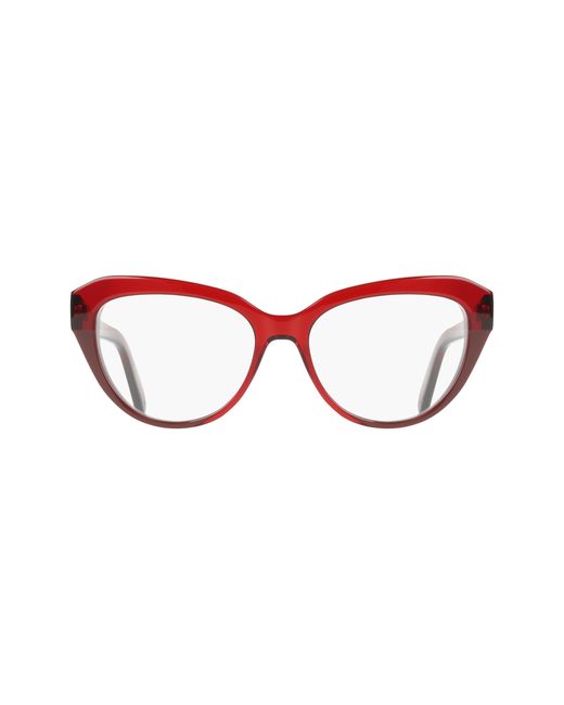 Ferragamo Black Sf3046 618 Optical Frames Acetate Cat Eye Normal