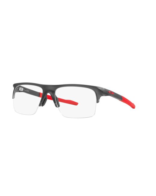 Oakley Black Ox8061 Plazlink 806102 Optical Frames O_Matter Transparent Squared Normal for men