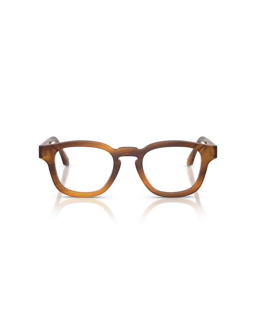 Giorgio Armani Black Ar7291U 6163 Optical Frames Acetate Transparent Pillow Normal