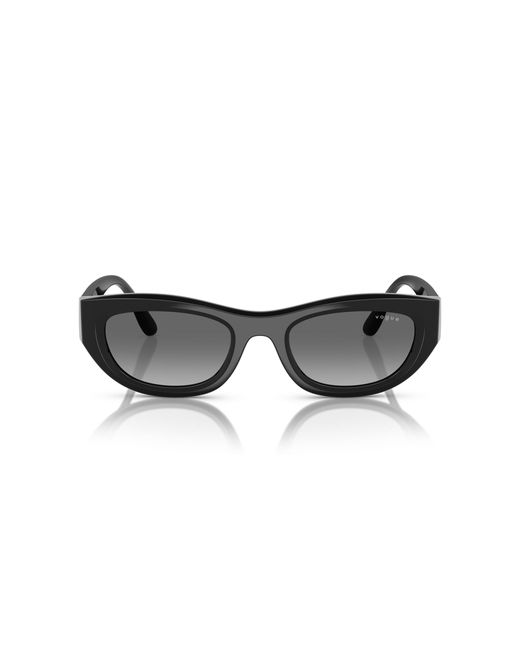Vogue Eyewear Black Vo5616S W44/11 Sunglasses Nylon Cat Eye Normal Shaded