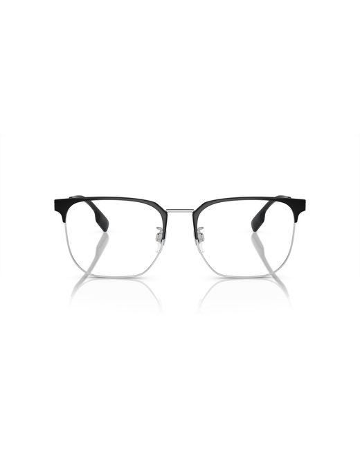 Burberry Black Be1383D 1005 Optical Frames Metal Transparent Squared Normal for men