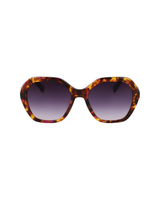 Longchamp Black Lo759S 502 Sunglasses Acetate Squared Normal Normal