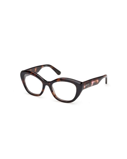 Emilio Pucci Black Ep5272 055 Optical Frames Acetate Cat Eye Normal
