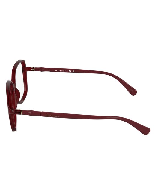 Longchamp Black Lo2802 601 Optical Frames Bio-Injected Squared Normal
