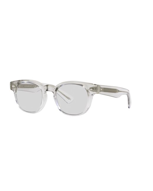 Oliver Peoples Black Ov5508U Allenby 1752 Optical Frames Acetate Squared Normal