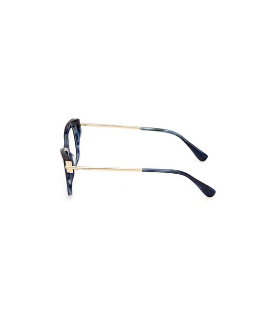 Max Mara Black Mm5137 092 Optical Frames Acetate Cat Eye Normal