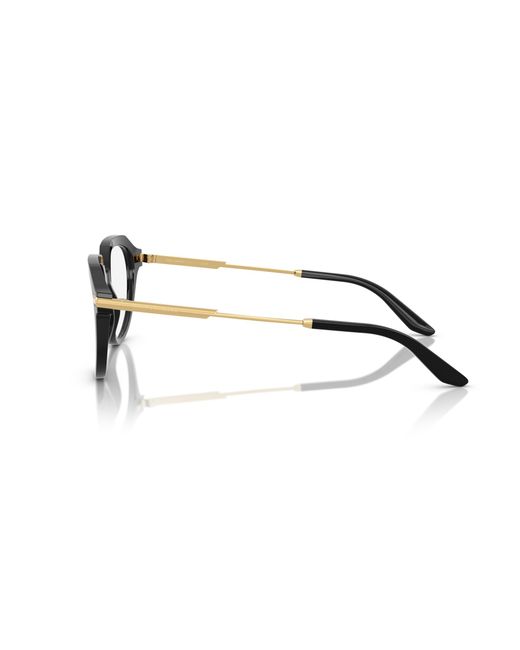 Dolce & Gabbana Black Dg3402 501 Optical Frames Acetate Transparent Pantos Normal for men