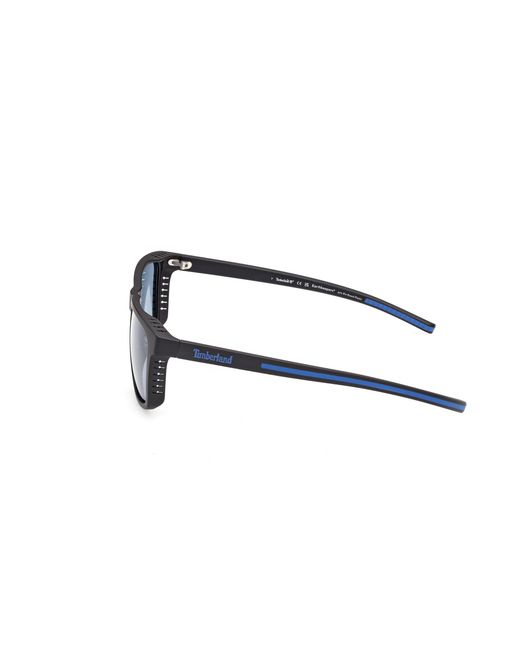 Timberland Black Tb00086 02D Sunglasses Injected Squared Polarized for men