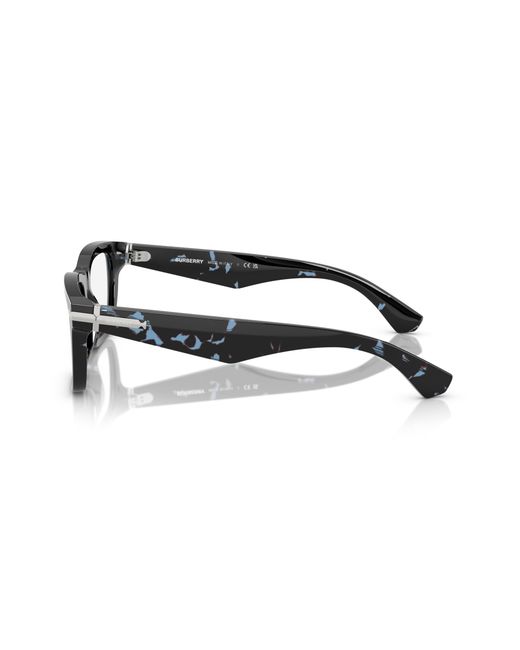 Burberry Black Be2419 4111 Optical Frames Acetate Squared Normal for men