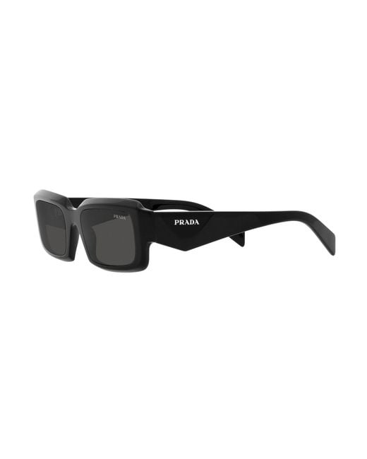 Prada Black Pr 27Zs 16K08Z Sunglasses Acetate Geometric Normal for men