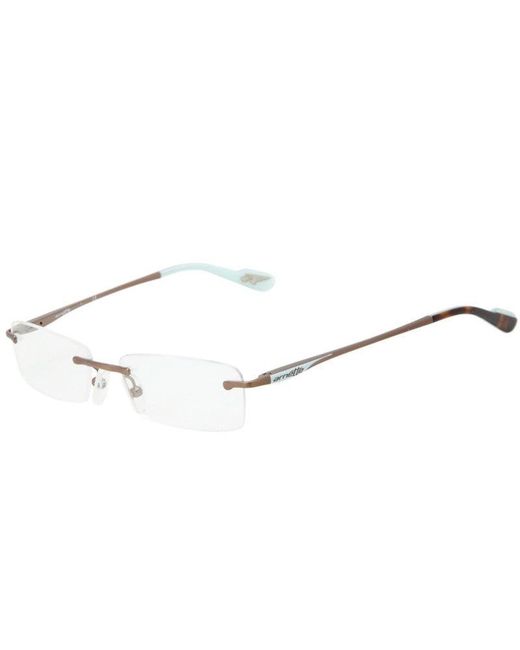 Arnette Black An6019 620 Optical Frames Metal Squared for men