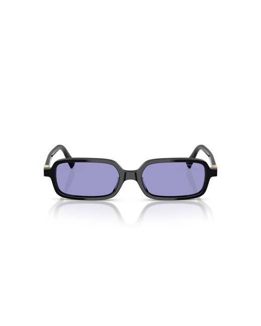 Miu Miu Black Mu 11Zs 16K01O Sunglasses Acetate Squared Normal