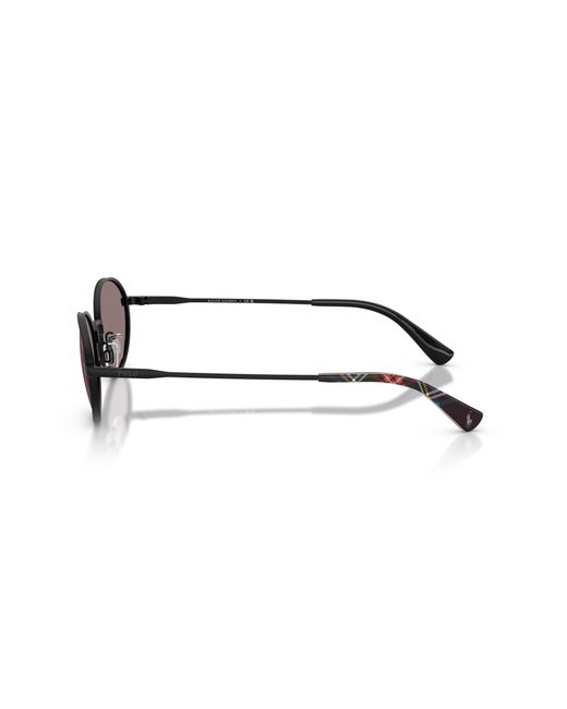 Polo Ralph Lauren Black Ph3162 93047N Sunglasses Metal Round Normal for men