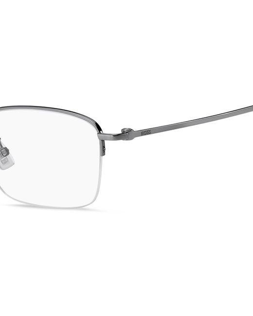 Boss Black Boss 1932/F Kj1 Optical Frames Titanium Squared Normal for men