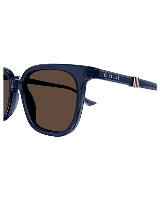 Gucci Black Gg1493S 004 Sunglasses Acetate Squared for men
