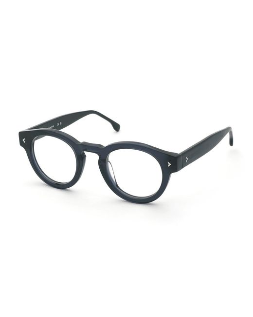 Lozza Black Vl4375 Elba 2 0W47 Optical Frames Acetate Pantos for men