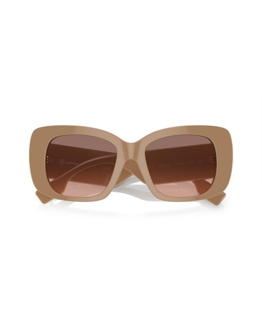 Burberry Black Be4410 399013 Sunglasses Acetate Squared Normal Shaded