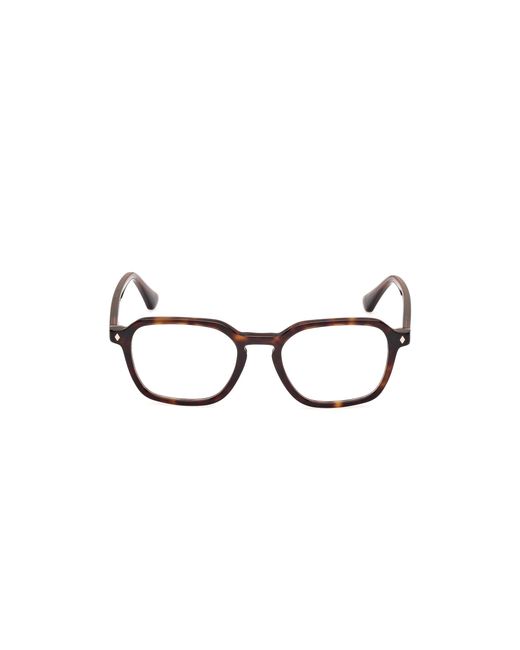 Web Black We5428 056 Optical Frames Acetate Geometric Normal for men