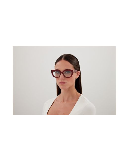 Gucci Black Gg1847O 003 Optical Frames Acetate Transparent Cat Eye