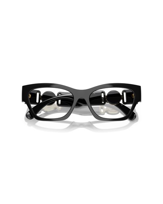 Versace Black Ve3367U Gb1 Optical Frames Injected Cat Eye Normal