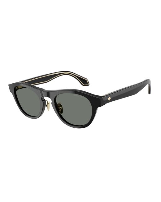 Giorgio Armani Black Ar8225 500111 Sunglasses Acetate Round Normal for men