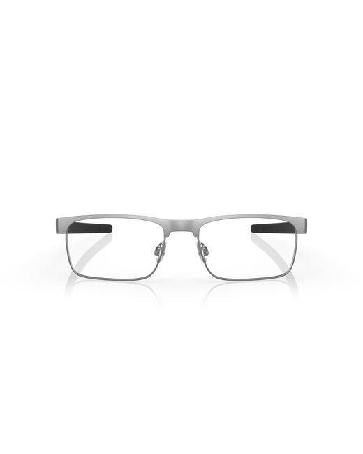 Oakley Black Ox5153 Metal Plate Ti 515303 Optical Frames Titanium Transparent Squared Normal for men