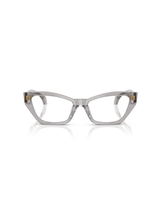 Versace Black Ve3373U 593 Optical Frames Acetate Transparent Cat Eye Normal