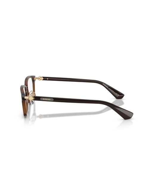 Burberry Black Be2437D 4116 Optical Frames Injected Squared Normal for men