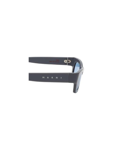 Marni Black Ewc Haicli Sunglasses Acetate Light Squared