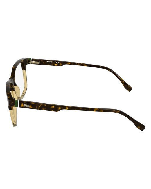 Lacoste Black L4002 217 Optical Frames Bio-Inject Squared Normal for men