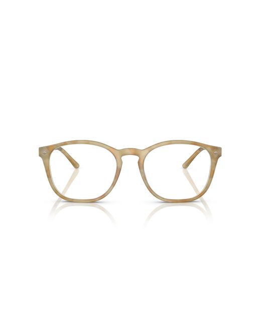 Giorgio Armani Black Ar7074 6300 Optical Frames Acetate Transparent Pantos Normal for men