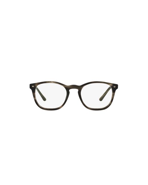 Giorgio Armani Black Ar7074 5403 Optical Frames Acetate Pantos Normal for men
