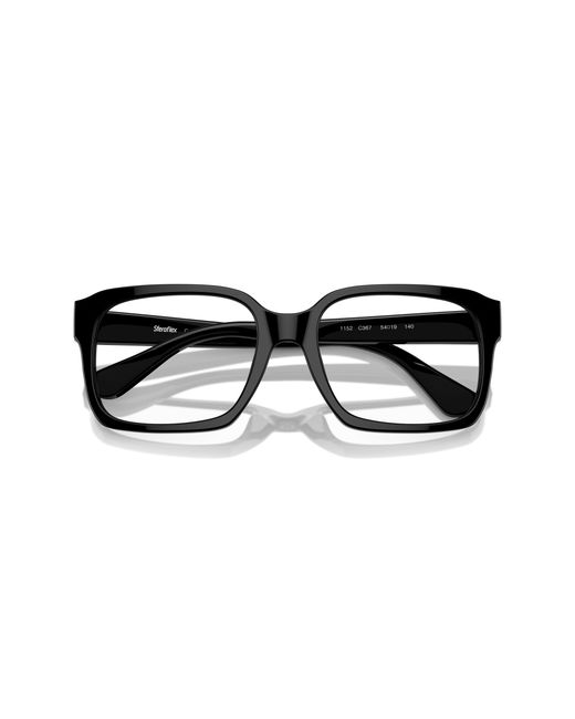 Sferoflex Black Sf1152 C367 Optical Frames Acetate Squared for men
