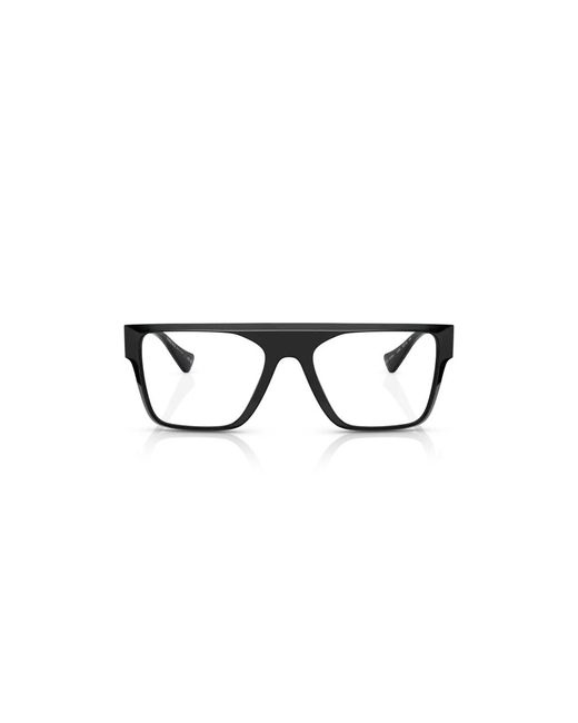 Versace Black Ve3326U 5380 Optical Frames Acetate Squared Normal for men