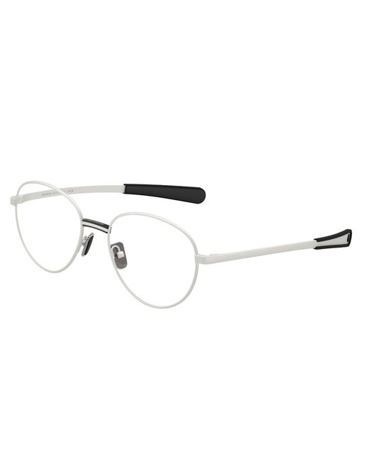 Moncler Black Me1009 1004 Optical Frames Metal Transparent Round Normal