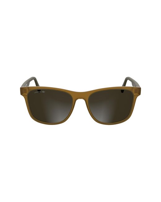 Lacoste Black L6054S 210 Sunglasses Bio-Inject Squared Normal for men