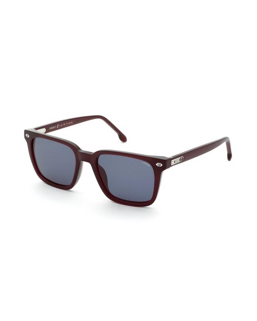 Lozza Black Sl4415 848 Sunglasses Acetate Smoke Squared Normal for men