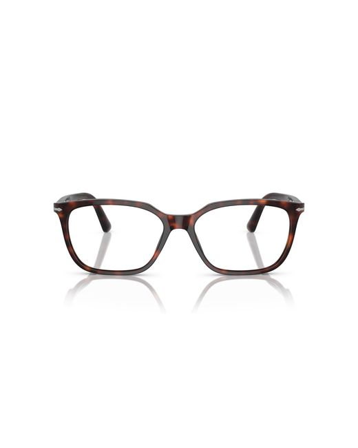 Persol Black Po3298V 24 Optical Frames Acetate Transparent Squared Normal for men