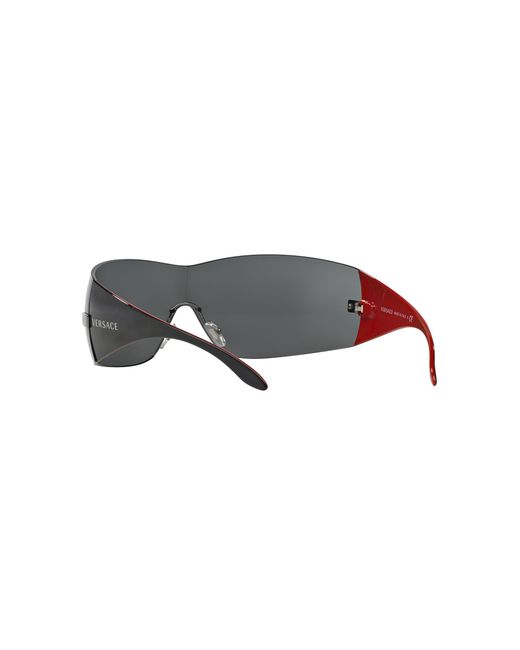 Versace Black Ve2054 100187 Sunglasses Injected Squared Normal